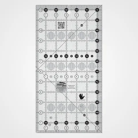 Creative Grids règle matelassage gaucher, règle gaucher