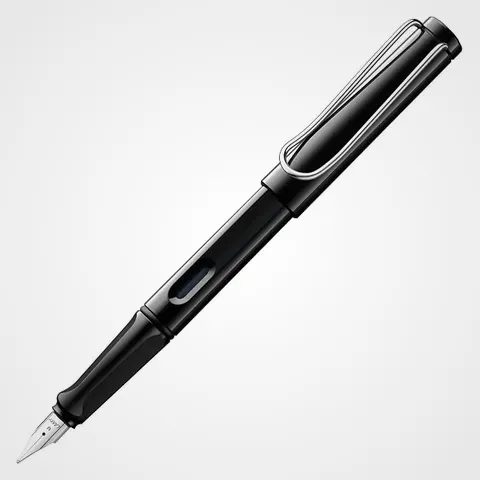 Lamy Safari plume gaucher, calligraphie gaucher