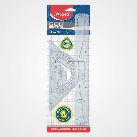 Maped kit géométrie spécial gauchers, cadeau gaucher