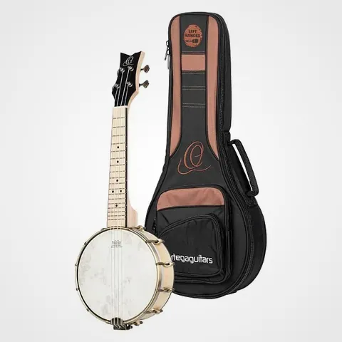 Ortega Oubje90-Ma-L Banjolélé gaucher, instrument gaucher