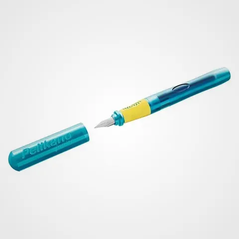 Pelikan Pelikano Junior gaucher, calligraphie gaucher
