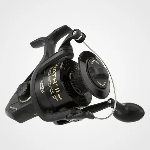 PENN Wrath II 6000, moulinet casting gaucher