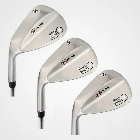 RAM Golf Pro Spin wedges gaucher, club de golf gaucher