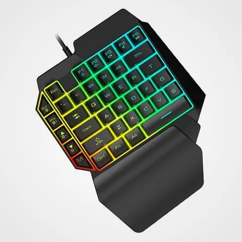 Toyvian clavier gaming gaucher, clavier gaucher