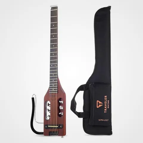 guitare acoustique gaucher : Traveler Guitar acoustique ultra légère