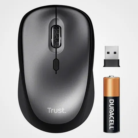 Trust souris silencieuse gauchers droitiers, souris gaucher