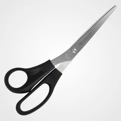 Westcott ciseaux de bureau 20 cm, cadeau gaucher