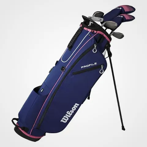 Wilson Profile demi-set gaucher graphite, club de golf gaucher